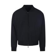 Nero Blouson Jack Emporio Armani , Black , Heren