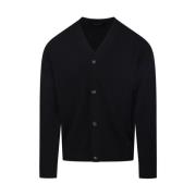 Nero Cardigan voor vrouwen Emporio Armani , Black , Heren