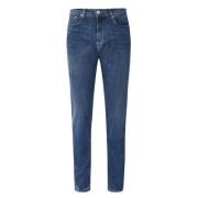 Tapered Fit Jeans in Blauw PS By Paul Smith , Blue , Heren