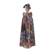 Mipai Mint Paisley Maxi Jurk Zimmermann , Multicolor , Dames