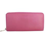 Pre-owned Leather wallets Yves Saint Laurent Vintage , Pink , Dames