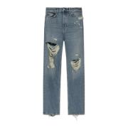 Jeans met verwassen effect Balenciaga , Blue , Dames