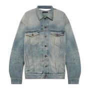 Denim jas Balenciaga , Blue , Dames