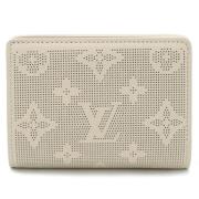 Pre-owned Leather wallets Louis Vuitton Vintage , Beige , Dames