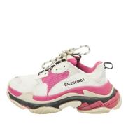 Pre-owned Leather sneakers Balenciaga Vintage , Multicolor , Dames