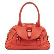 Pre-owned Leather handbags Chloé Pre-owned , Red , Dames