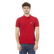 Kleding polo-shirts Baldinini , Red , Heren