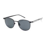 SL 747 001 Sunglasses Saint Laurent , Black , Heren