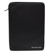 Pre-owned Leather wallets Balenciaga Vintage , Black , Dames