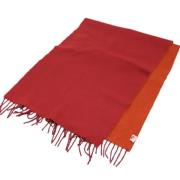 Pre-owned Cashmere scarves Hermès Vintage , Red , Dames