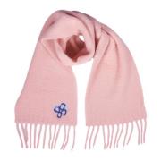 Roze Sjaal met Franjes en Bloemdetail PS By Paul Smith , Pink , Dames