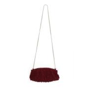 Rode Parel Clutch Accessoire Gestuz , Red , Dames