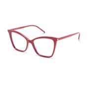 SL 386 018 Optical Frame Saint Laurent , Red , Dames