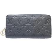 Pre-owned Fabric wallets Louis Vuitton Vintage , Blue , Dames