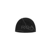 Logo Zwart Merinowol Beanie ROA , Black , Heren