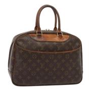 Pre-owned Canvas handbags Louis Vuitton Vintage , Brown , Dames