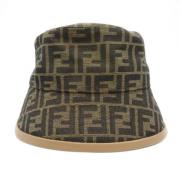 Pre-owned Fabric hats Fendi Vintage , Brown , Dames