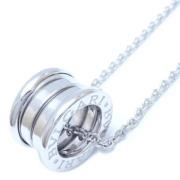 Pre-owned White Gold necklaces Bvlgari Vintage , Gray , Dames