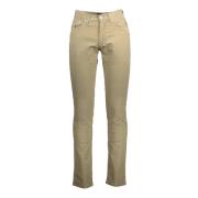 Slim Biologisch Katoenen Jeans Gant , Beige , Heren