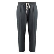 Trekkoord Wollen Broek Drole de Monsieur , Gray , Heren