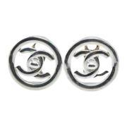 Pre-owned Metal chanel-jewelry Chanel Vintage , Gray , Dames