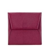 Pre-owned Leather wallets Hermès Vintage , Pink , Dames