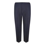 Blauwe Katoenen Broek voor Mannen Costumein , Blue , Heren