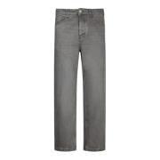 Zwarte Jeans voor Moderne Man Ami Paris , Gray , Heren