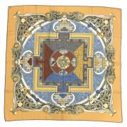 Pre-owned Silk scarves Hermès Vintage , Multicolor , Dames