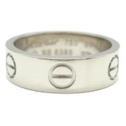 Pre-owned White Gold rings Cartier Vintage , Gray , Dames