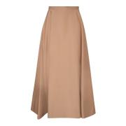 Bruine Midi Rok Dameskleding Blanca Vita , Brown , Dames