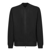 Zwarte Cardigan Sweater Aw24 Dell'oglio , Black , Heren