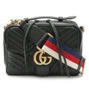 Pre-owned Leather gucci-bags Gucci Vintage , Black , Dames