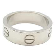 Pre-owned White Gold rings Cartier Vintage , Gray , Dames