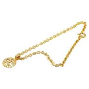 Pre-owned Fabric chanel-jewelry Chanel Vintage , Yellow , Dames