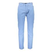 Lichtblauwe Katoenen Jeans Broek Gant , Blue , Heren