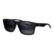 Platte Top Zonnebril voor zonnige dagen Maui Jim , Black , Heren