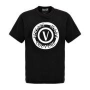 T-shirts en Polos Versace Jeans Couture , Black , Heren