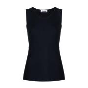 Sleeveless Tops Jil Sander , Black , Dames