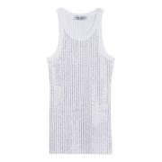 Stijlvolle Tanktop voor Vrouwen The Attico , White , Dames