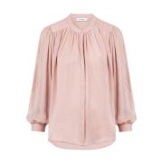 Stijlvolle Blouse met Lange Mouwen Rubia Knit-ted , Pink , Dames