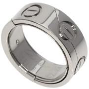 Pre-owned White Gold rings Cartier Vintage , Gray , Dames