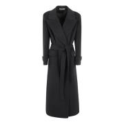 Dameskleding Jassen Grijs Aw24 Tagliatore , Black , Dames