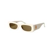 Mini Marfa Zonnebril The Attico , White , Dames