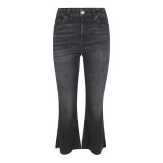 Zwarte Bootcut Jeans voor Vrouwen Frame , Black , Dames