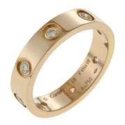 Pre-owned Rose Gold rings Cartier Vintage , Yellow , Dames