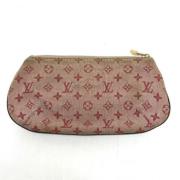 Pre-owned Fabric wallets Louis Vuitton Vintage , Beige , Dames