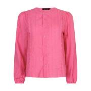 Mooie Blouse met Lange Mouwen Ydence , Pink , Dames