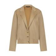 Suedine Blazer Q23-14-801 Tramontana , Beige , Dames