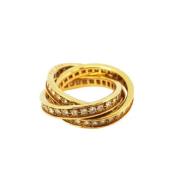 Pre-owned Yellow Gold rings Cartier Vintage , Yellow , Dames